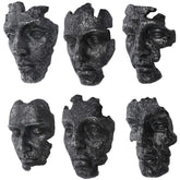 SELF-PORTRAIT WALL DECOR, GRAY, S/6 - Hedi's Furniture